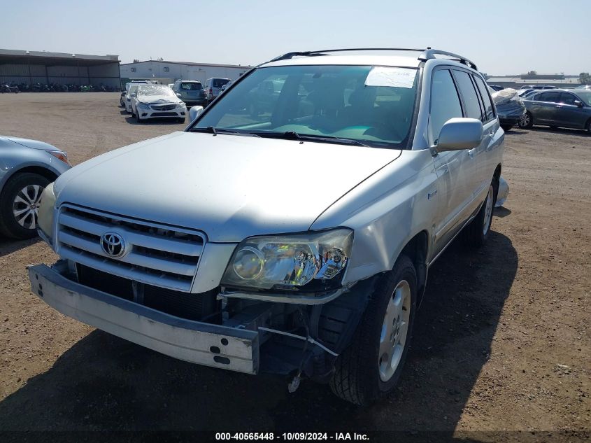 JTEDP21A040033565 2004 Toyota Highlander Limited V6