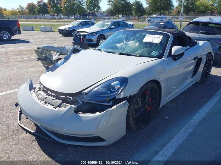 VIN WP0CB2A87JS229367 2018 PORSCHE 718 BOXSTER no.2