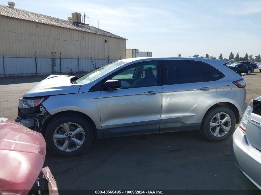 2017 Ford Edge Se VIN: 2FMPK3G98HBB89355 Lot: 40565495