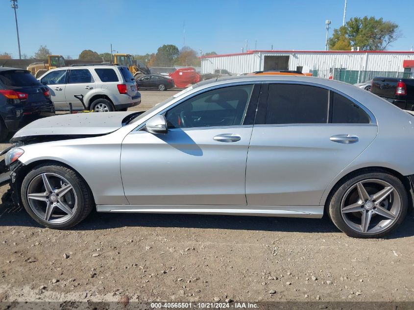 2016 Mercedes-Benz C 300 4Matic VIN: 55SWF4KB3GU141038 Lot: 40565501