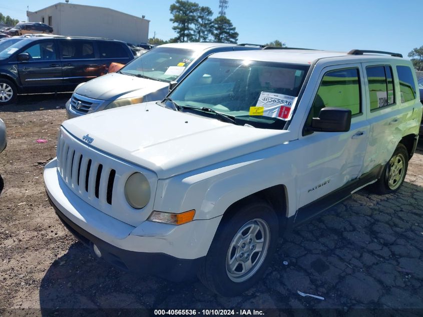 1C4NJPBB8FD318038 2015 Jeep Patriot Sport