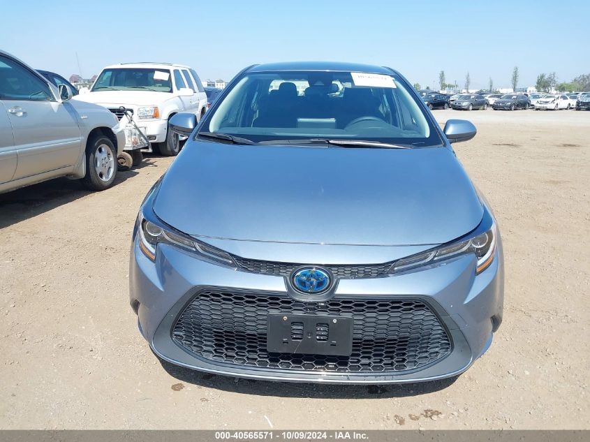 2022 TOYOTA COROLLA HYBRID LE - JTDEAMDE5NJ037529