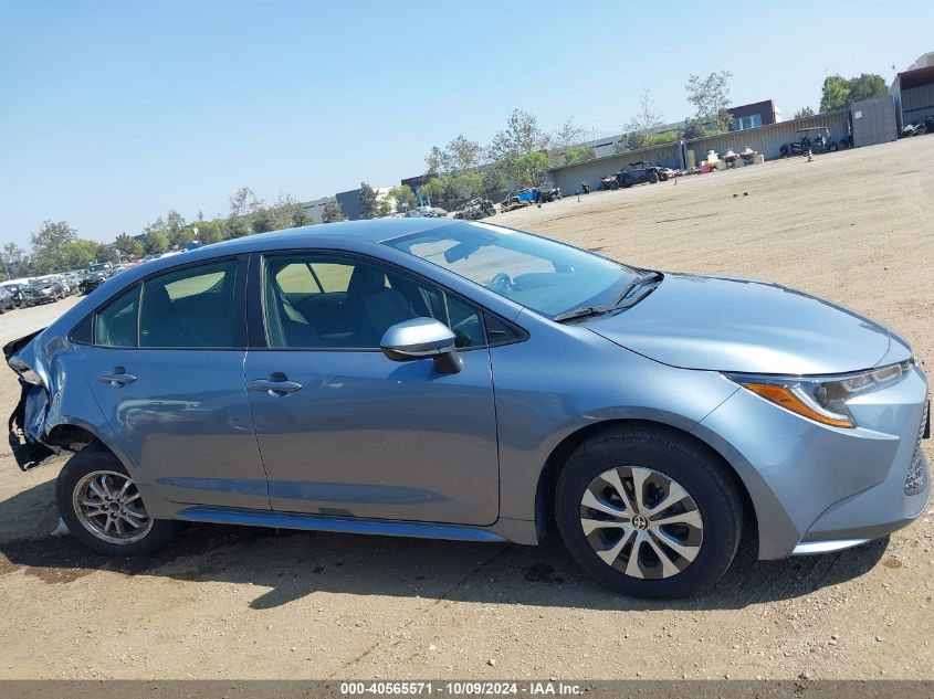 2022 TOYOTA COROLLA HYBRID LE - JTDEAMDE5NJ037529