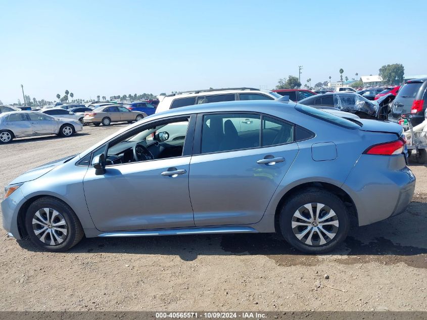 2022 TOYOTA COROLLA HYBRID LE - JTDEAMDE5NJ037529