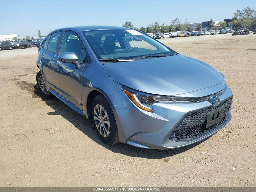 2022 TOYOTA COROLLA HYBRID LE - JTDEAMDE5NJ037529