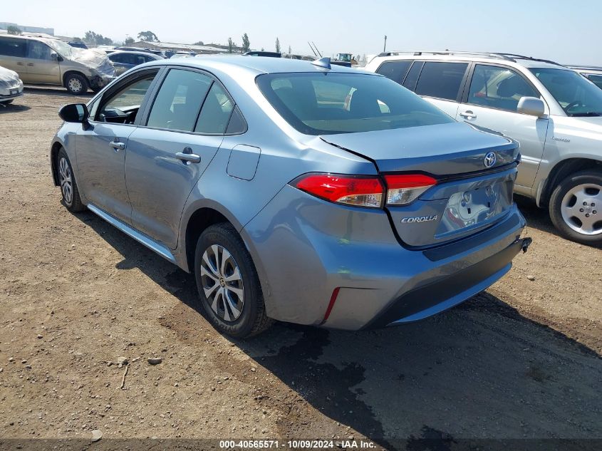 2022 TOYOTA COROLLA HYBRID LE - JTDEAMDE5NJ037529