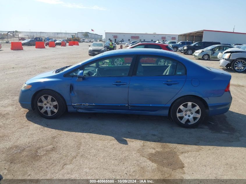 1HGFA16528L017233 2008 Honda Civic Lx