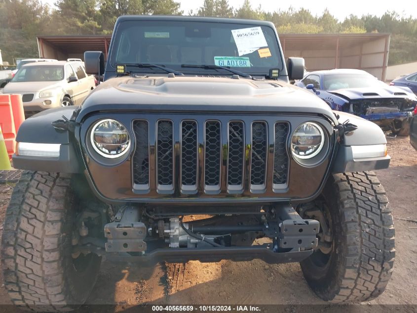 2021 Jeep Gladiator Rubicon 4X4 VIN: 1C6JJTBGXML505214 Lot: 40565659