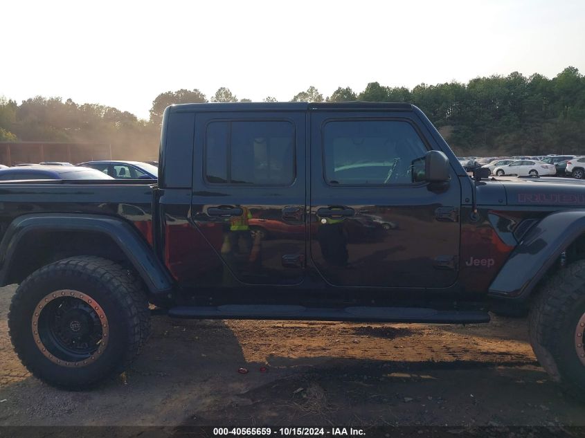 2021 Jeep Gladiator Rubicon 4X4 VIN: 1C6JJTBGXML505214 Lot: 40565659