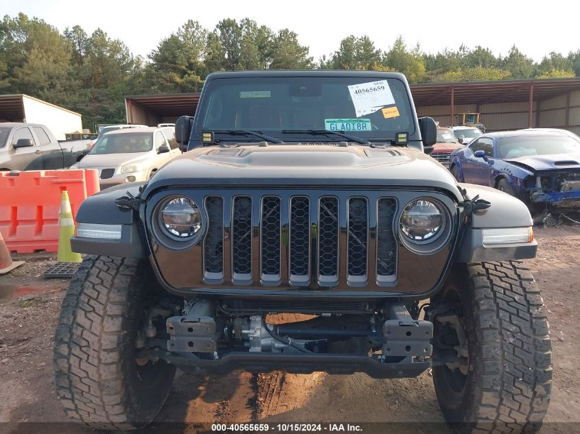 2021 Jeep Gladiator Rubicon 4X4 VIN: 1C6JJTBGXML505214 Lot: 40565659