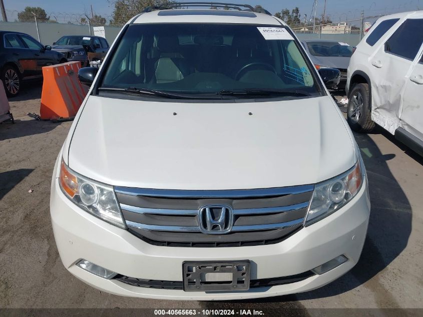 2012 Honda Odyssey Touring/Touring Elite VIN: 5FNRL5H92CB005205 Lot: 40565663