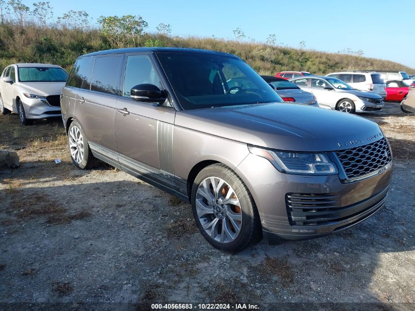 2019 Land Rover Range Rover 5.0L V8 Supercharged VIN: SALGS5RE6KA541600 Lot: 40565683