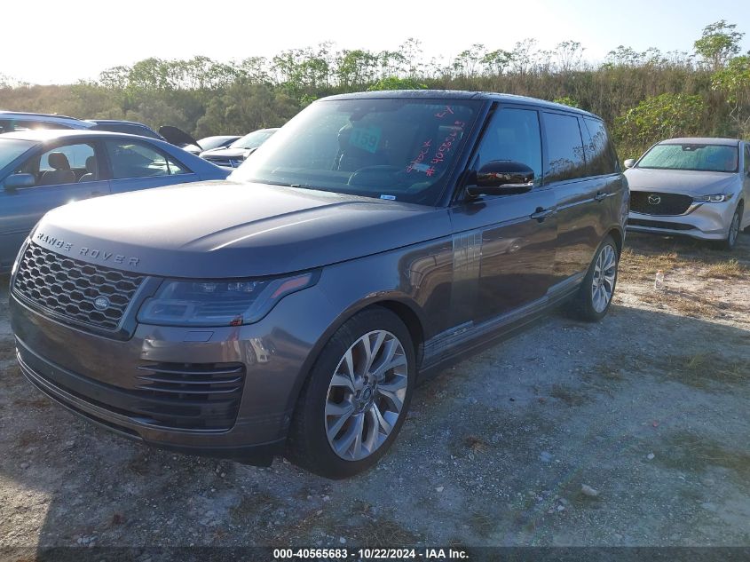 2019 Land Rover Range Rover 5.0L V8 Supercharged VIN: SALGS5RE6KA541600 Lot: 40565683