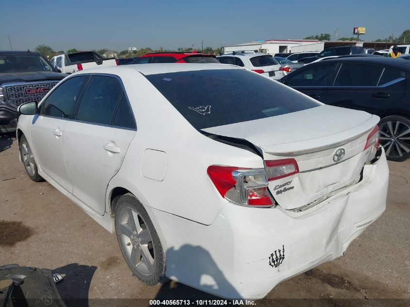 X4T1BF1FK0CU55605 2012 Toyota Camry Se/Le/Xle