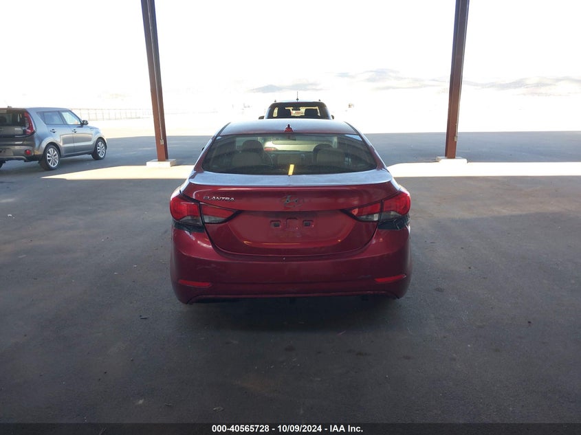 5NPDH4AE0GH769431 2016 Hyundai Elantra Se