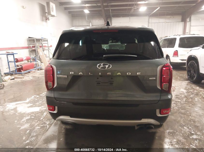 2021 Hyundai Palisade Sel VIN: KM8R4DHE1MU219028 Lot: 40565732