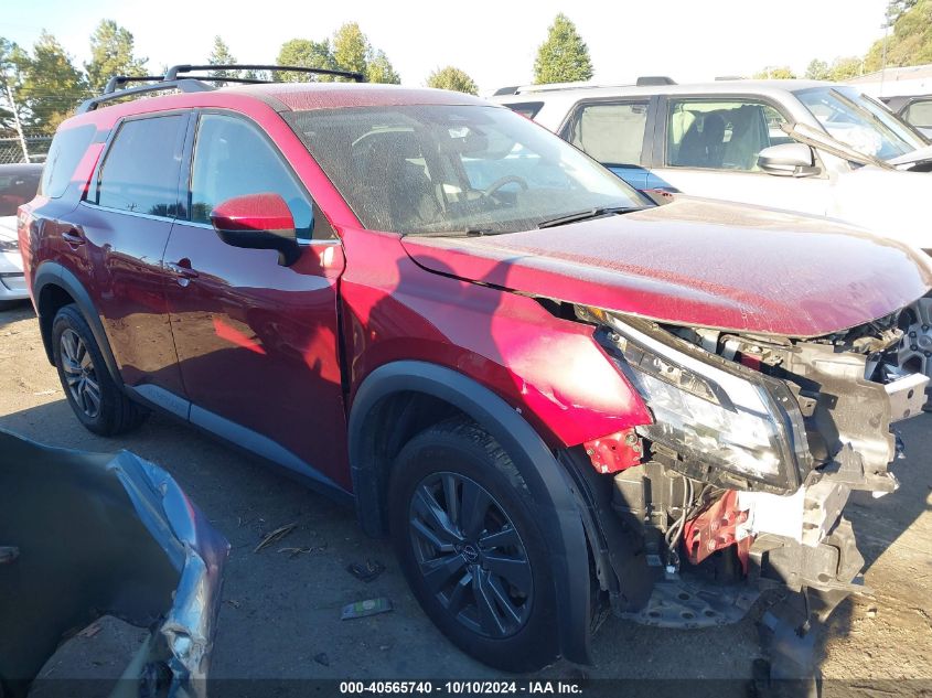 2023 Nissan Pathfinder Sv Fwd VIN: 5N1DR3BA7PC231710 Lot: 40565740