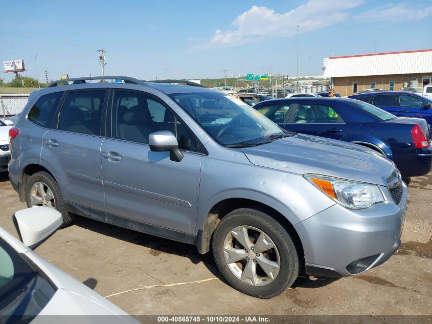 2016 Subaru Forester 2.5I Limited VIN: JF2SJAKC0GH534003 Lot: 40565745