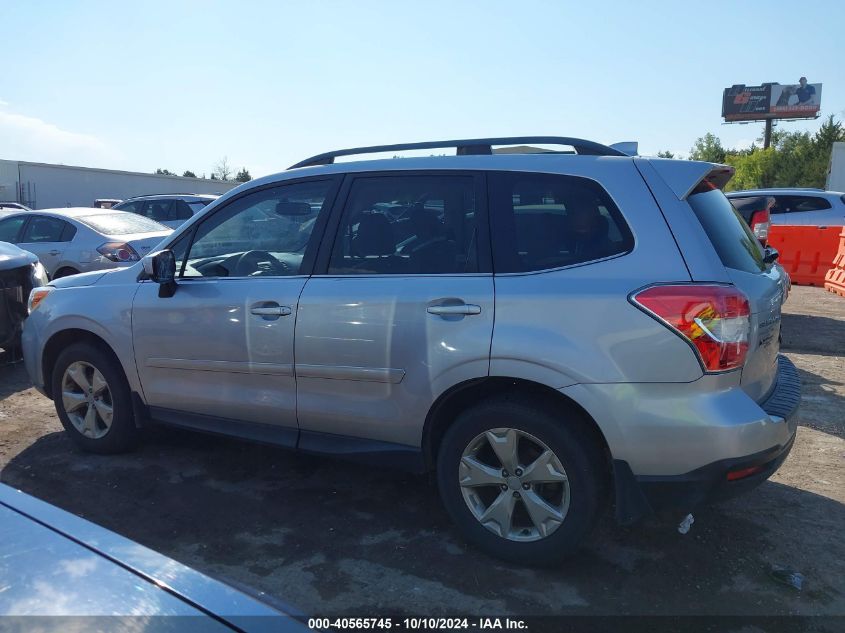 2016 Subaru Forester 2.5I Limited VIN: JF2SJAKC0GH534003 Lot: 40565745