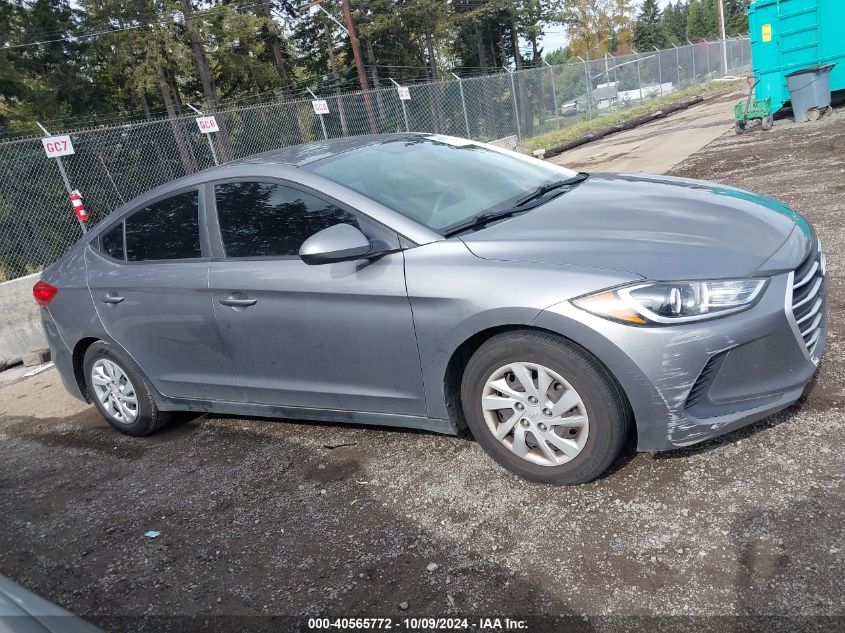 5NPD74LF3JH316498 2018 Hyundai Elantra Se