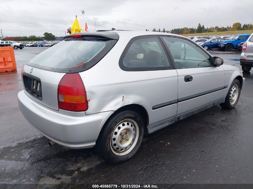 1998 Honda Civic Cx VIN: 2HGEJ6327WH122301 Lot: 40565779