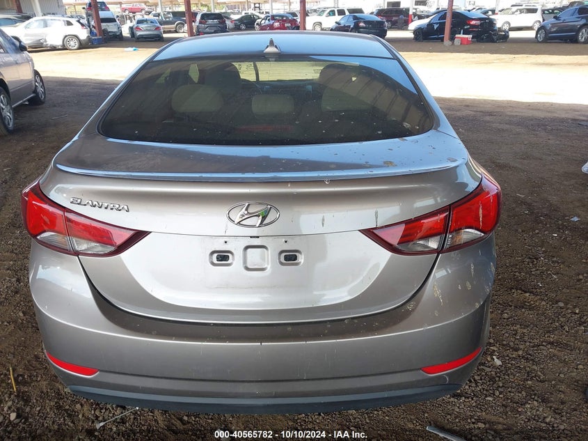 5NPDH4AE2GH778051 2016 Hyundai Elantra Se
