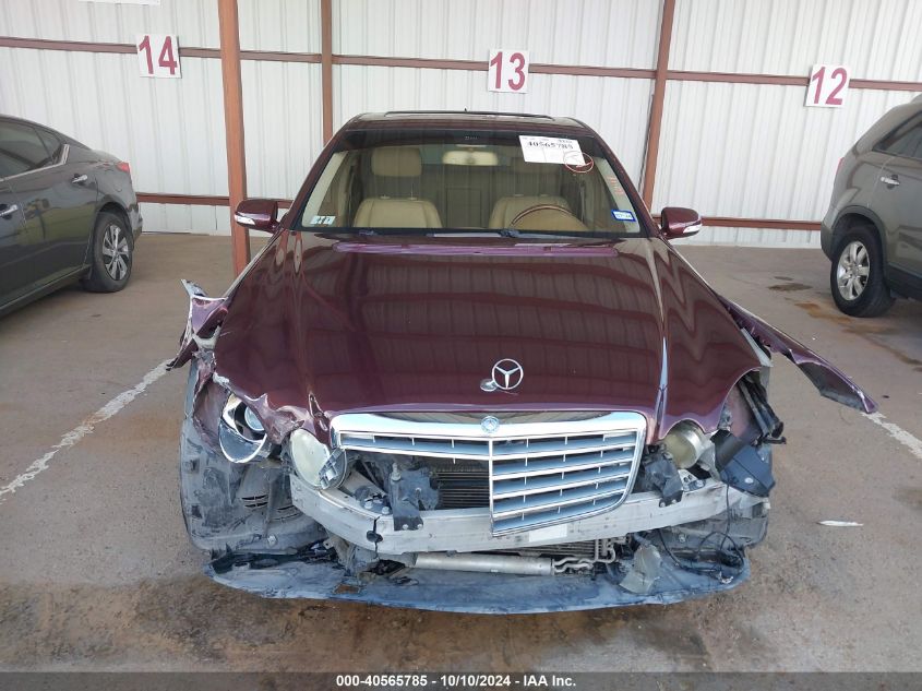 2008 Mercedes-Benz E 350 VIN: WDBUF56X78B238976 Lot: 40565785