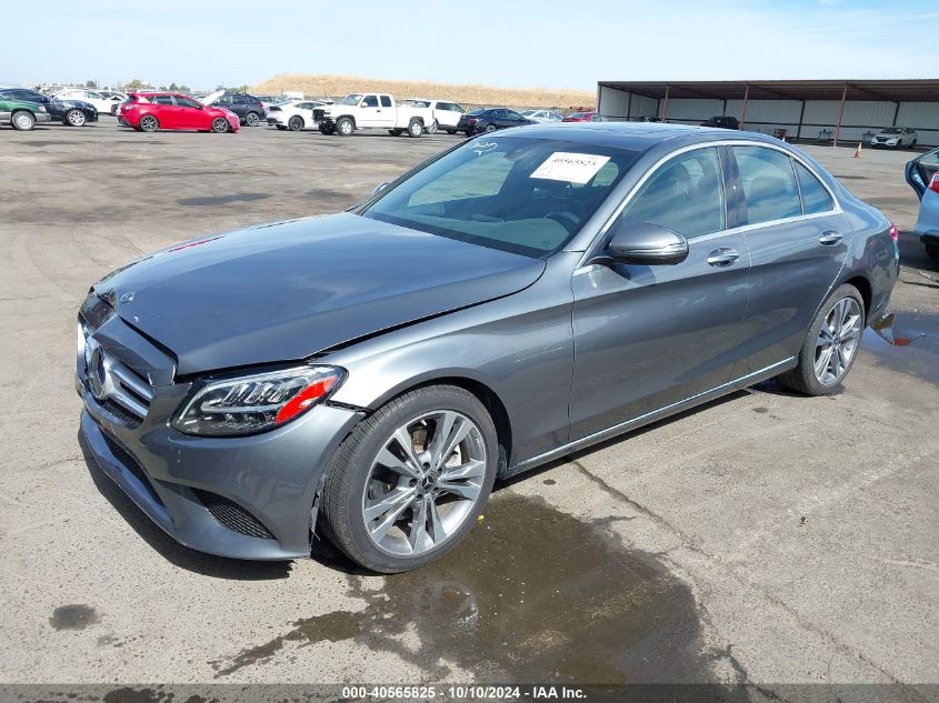 55SWF8DB8KU302187 2019 MERCEDES-BENZ C CLASS - Image 2