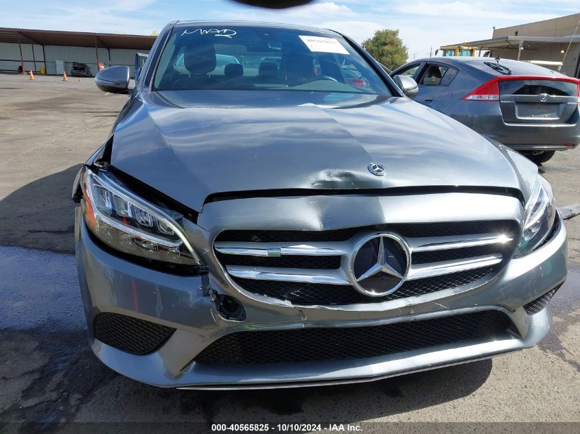 2019 Mercedes-Benz C 300 VIN: 55SWF8DB8KU302187 Lot: 40565825