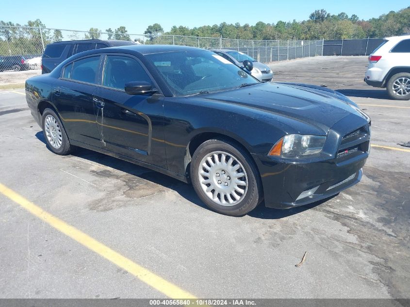 VIN 2C3CDXKTXEH357971 2014 Dodge Charger, Police no.1