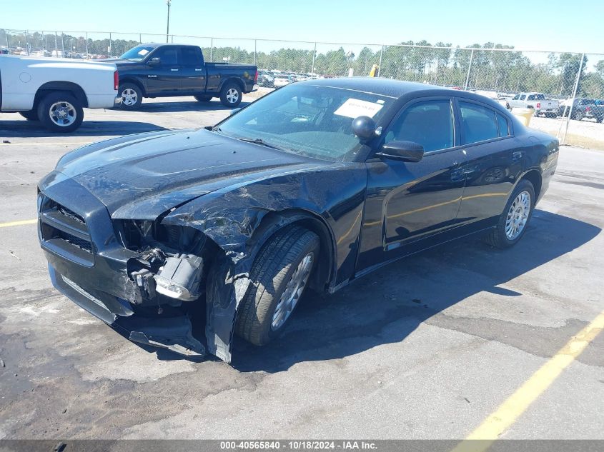 VIN 2C3CDXKTXEH357971 2014 Dodge Charger, Police no.2