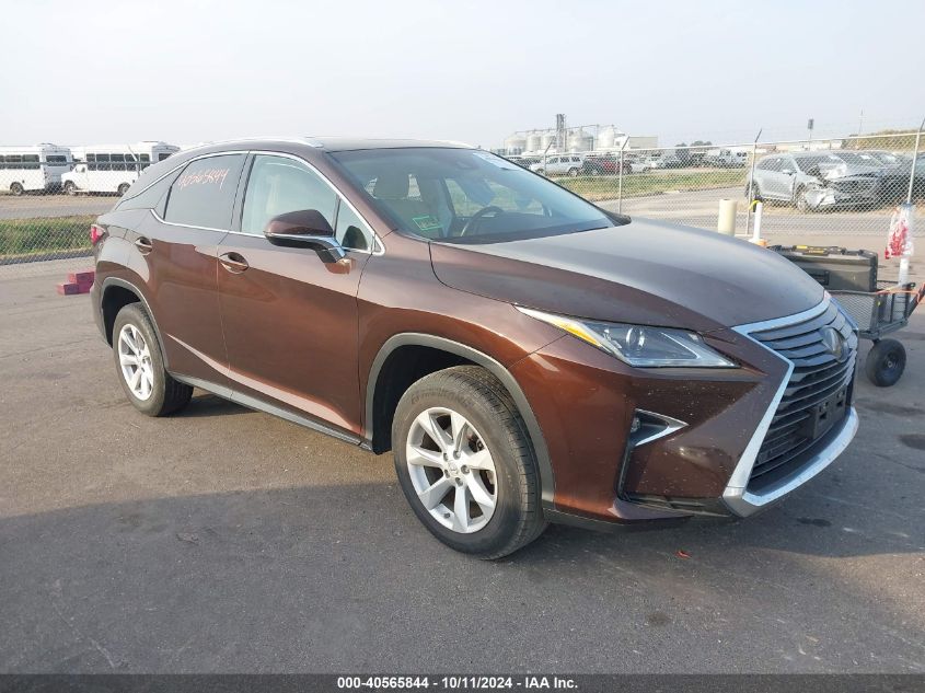 VIN 2T2BZMCA0HC132392 2017 LEXUS RX 350 no.1