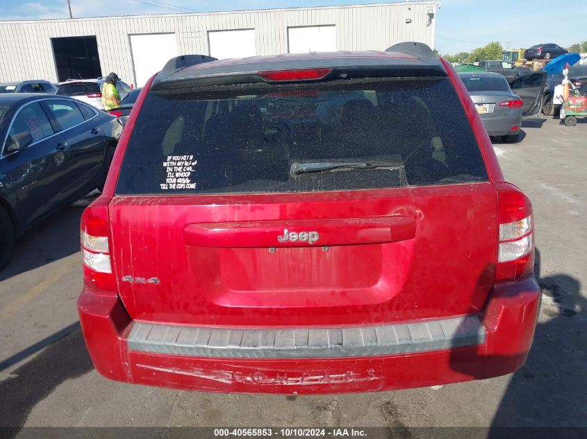 2008 Jeep Compass Sport VIN: 1J8FF47W78D787200 Lot: 40565853