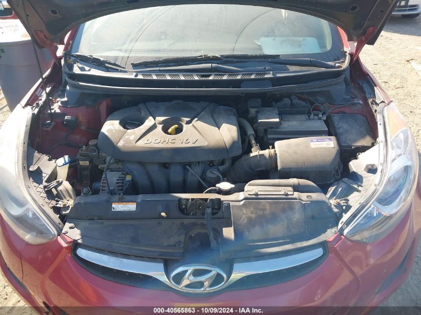 KMHDH4AE7BU099760 2011 Hyundai Elantra Gls (Ulsan Plant)