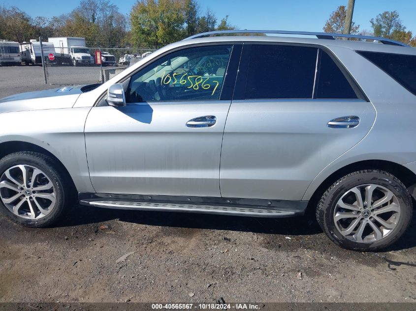 2017 Mercedes-Benz Gle 350 4Matic VIN: 4JGDA5HB5HA930916 Lot: 40565867