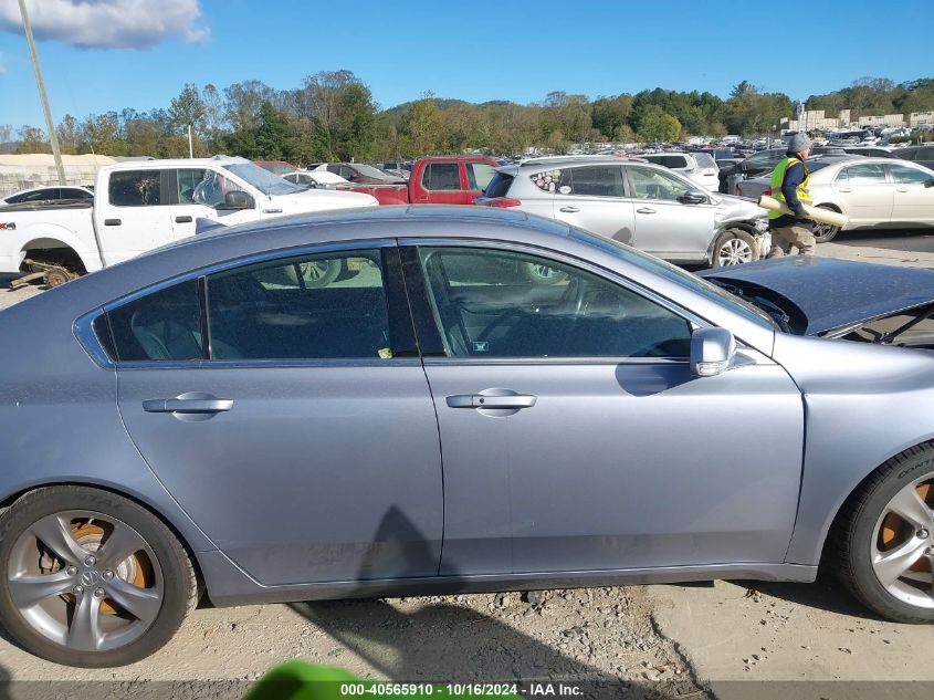 2012 Acura Tl 3.7 VIN: 19UUA9F50CA002417 Lot: 40565910