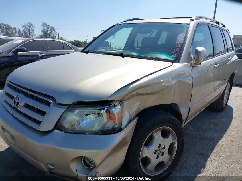 JTEDP21A960124742 2006 Toyota Highlander Limited V6