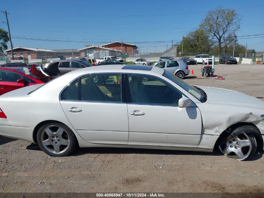 2006 Lexus Ls 430 VIN: JTHBN36F165038323 Lot: 40565947