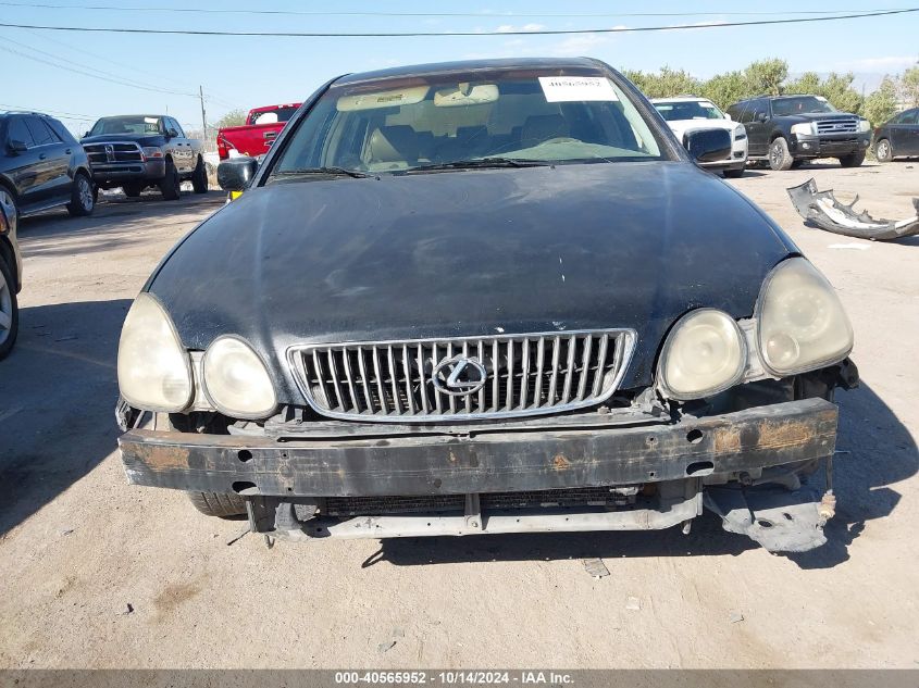 2001 Lexus Gs 300 VIN: JT8BD69S610118350 Lot: 40565952