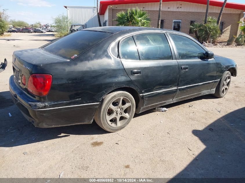 2001 Lexus Gs 300 VIN: JT8BD69S610118350 Lot: 40565952