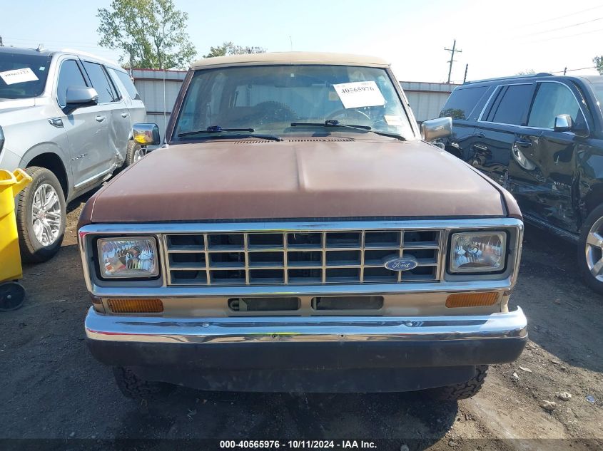 1987 Ford Bronco Ii VIN: 1FMCU12TXHUB26705 Lot: 40565976