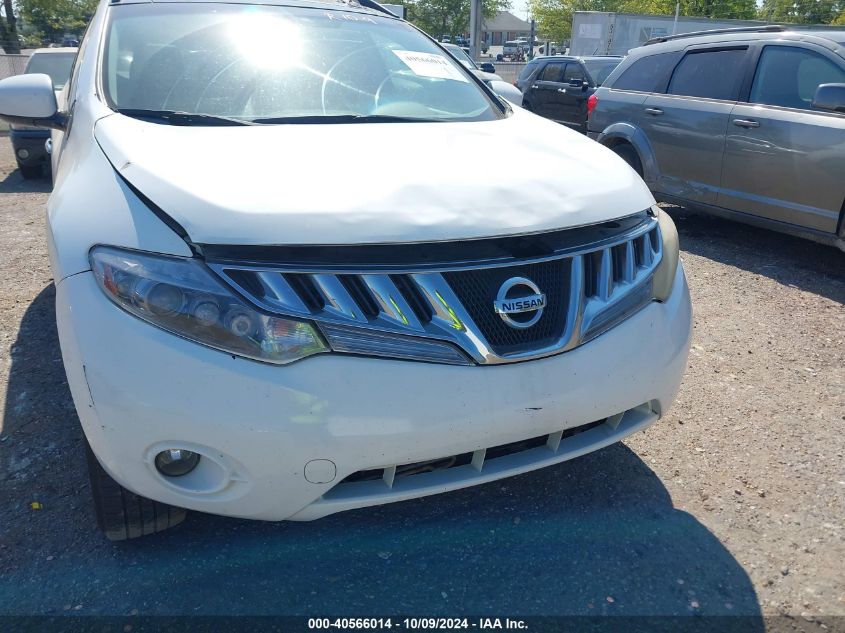 JN8AZ1MU5AW005131 2010 Nissan Murano Sl