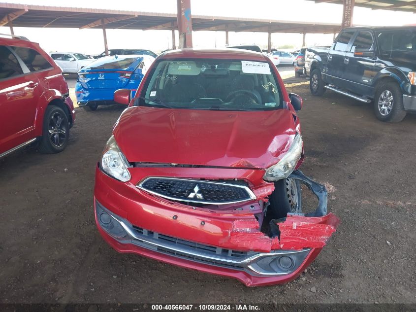 2017 Mitsubishi Mirage Es VIN: ML32A3HJ1HH022190 Lot: 40566047