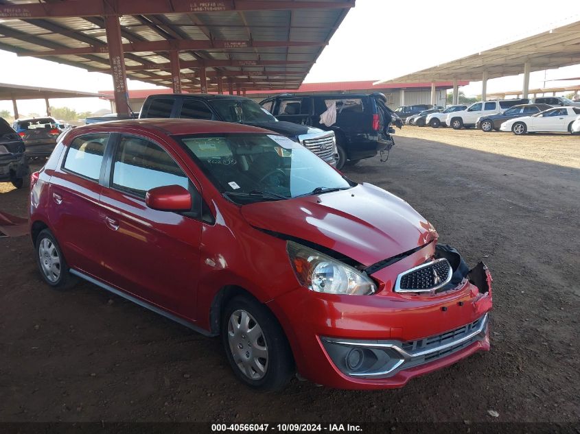 2017 Mitsubishi Mirage Es VIN: ML32A3HJ1HH022190 Lot: 40566047