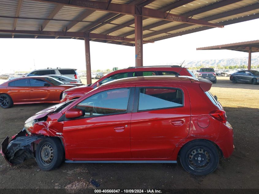 2017 Mitsubishi Mirage Es VIN: ML32A3HJ1HH022190 Lot: 40566047