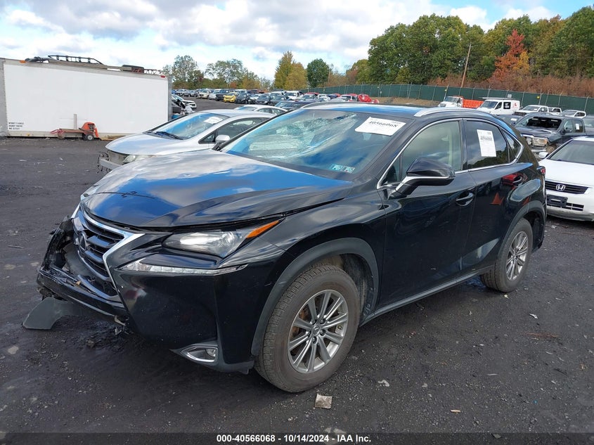 VIN JTJBARBZ3H2114660 2017 LEXUS NX 200T