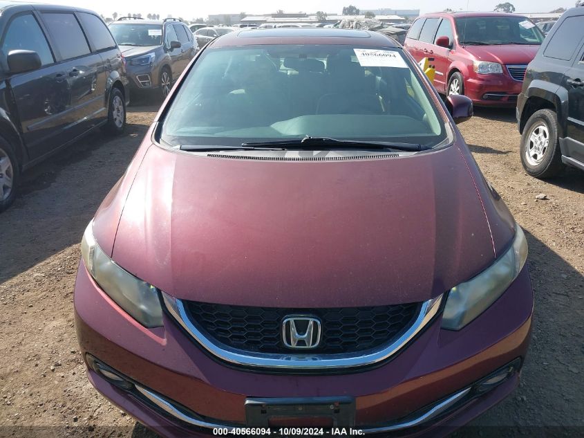 19XFB2F94DE271128 2013 Honda Civic Ex-L