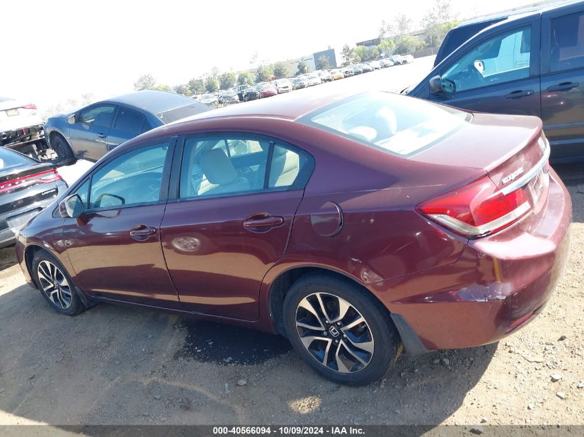 19XFB2F94DE271128 2013 Honda Civic Ex-L