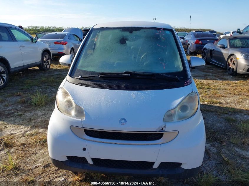 2010 Smart Fortwo Passion/Pure VIN: WMEEJ3BA6AK363131 Lot: 40566150