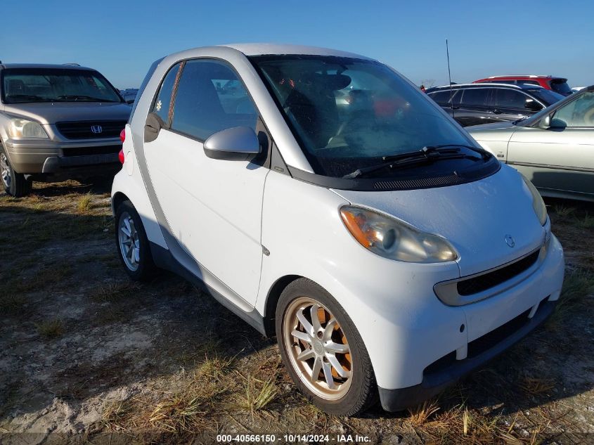 2010 Smart Fortwo Passion/Pure VIN: WMEEJ3BA6AK363131 Lot: 40566150